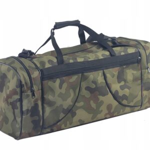 Torba podróżna sportowa treningowa duża 80L 69x37x31 wz,93 moro