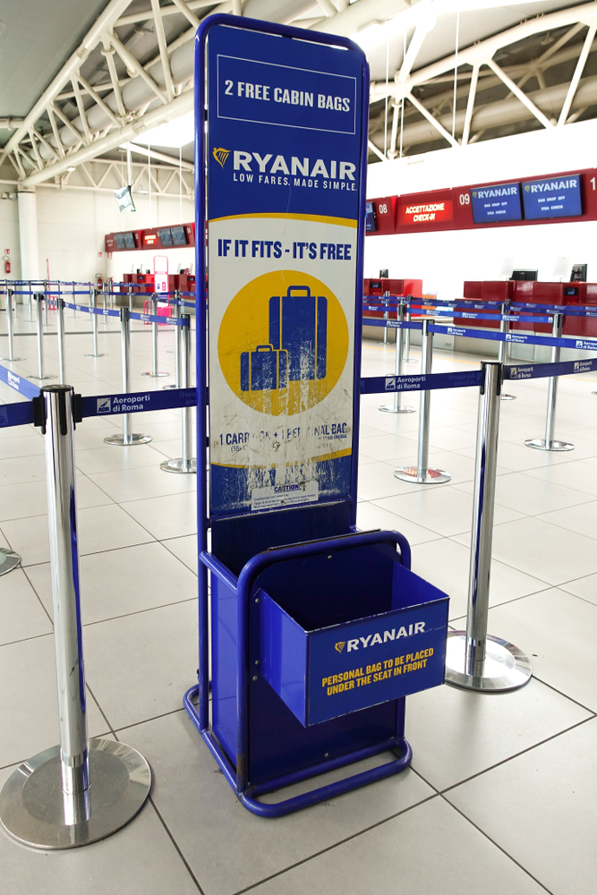 ryanair jaki plecak